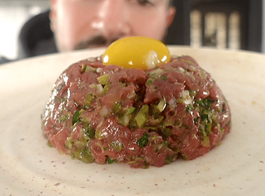 Filet Mignon Beef Tartare