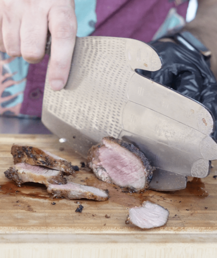 Slicing Hanger Steak